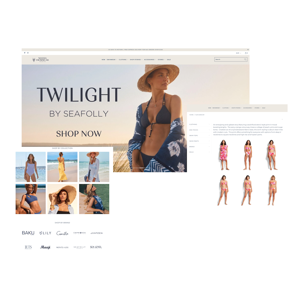 Noosa Swimwear Collective Composite Image